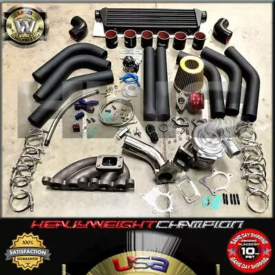 90-95 Toyota MR2 / 88-99 Celica MR2 3S-GTE Turbo Charger Kit T3/T4 Manifold+Bov • $718.99