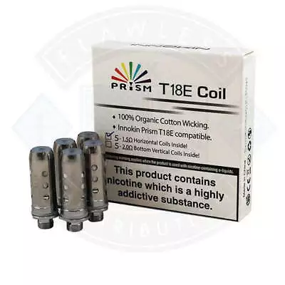 Innokin Endura Prism T18E Replacement Coil (5 Pack) • £8.99