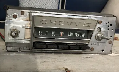 $95 • Buy Vintage Chevy II Radio Delco AM Only Late 1960’s Rare