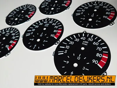 Mercedes 190E 2.5-16 Tachometer Sliding Speedometer Sliding Evolution 2 Evo2 16v • $72.99