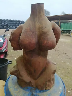 £220 • Buy Great Christmas Gift Idea Female Abstract Sussex Chainsaw Carving Home Garden