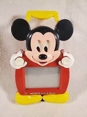 Mickey's Etch A Sketch Magic Screen Ohio Art (1991) Disney - Free Shipping • $33.95