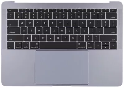 GENUINE MacBook Pro 13 2016 2017 A1708 Top Case Keyboard Touchpad - Space Gray • $29.95
