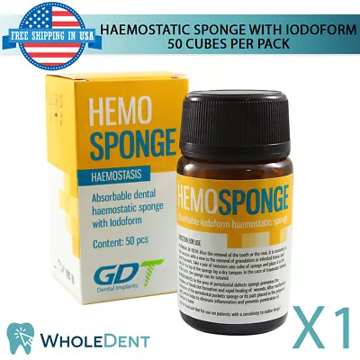 $29 • Buy Absorbable Dental Haemostatic Sponges With Iodoform Sterile Gelfoam Surgical 