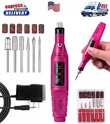 Drremmeel Nail Polish For File Gel Acrylic Grinder Buffer Tool Finger Drill Kit • $14.98