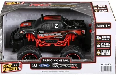 New Bright  RC Trucks Ford F-150 SVT Raptor Turbo 1:24 Scale 2.4GHz Age4+ • $18