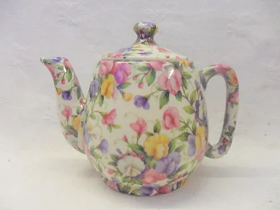 £16.99 • Buy Ditsy Sweet Pea Design 1 Cup Teapot By Heron Cross Pottery