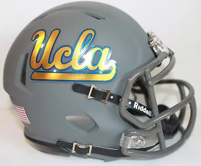 2014 UCLA Bruins Custom Riddell Mini Helmet Vs Arizona - L.A. Steel • $65