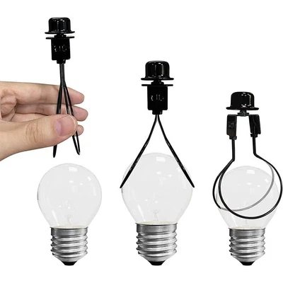 £6.62 • Buy Supporting Light Bulb Clip Holder Adapter Harp Includes Lamp Shade Cap
