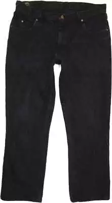 Lee Ranger Men Black Straight Regular Jeans W40 L29 (87543) • £25.99