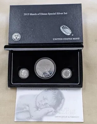 2015 March Of Dimes Special Silver Proof Set • $85