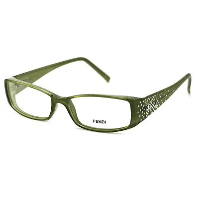 Fendi Women's Eyeglasses F817 316 Light Green 53 16 135 Frames Rectangular • $29