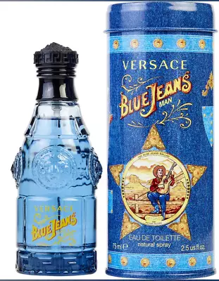 Blue Jeans By Versus Gianni Versace Cologne For Men EDT 2.5 Oz New In Can • $20.99