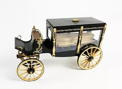 Model Expo MS6009 - 1895 Horse-Drawn Hearse Wagon Kit Of Mount For Assembly • $147.85