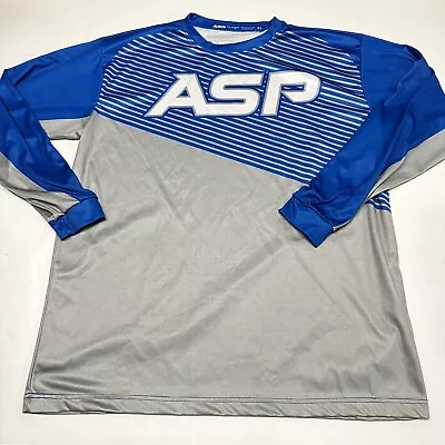 ASP Nation Slowpitch Softball Sublimation Long Sleeve TShirt Size XL Made In USA • $32.26