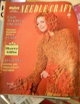 Vintage Magazine MODERN NEEDLE/CRAFT FALL/WINTER ISSUE #50 • $5.99