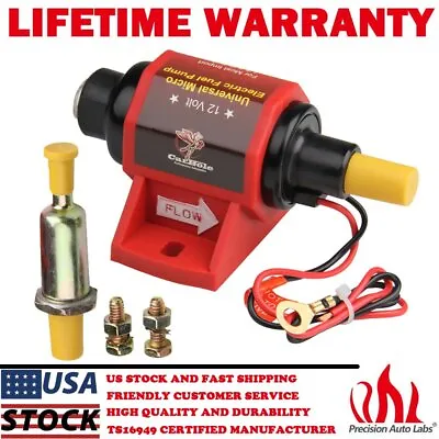 $24.99 • Buy Low Pressure 2-3.5PSI Universal Micro Electric Fuel Pump 42S Polymer Gasoline US