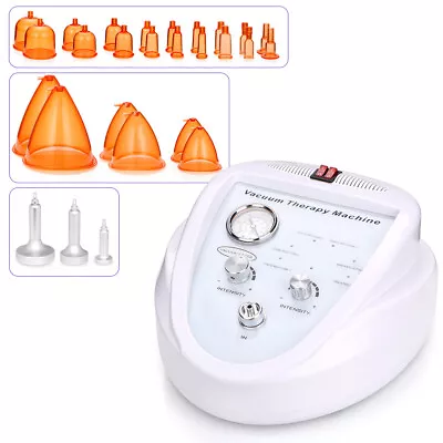 Vacuum Cups Breast Enlargement Hip Buttock Lifting Lymph Detox Slimming Machine • $132.90