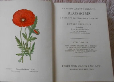 £24.50 • Buy 1963 Wayside & Woodland Blossoms 3 Vols Orchids Antiquarian Natural History