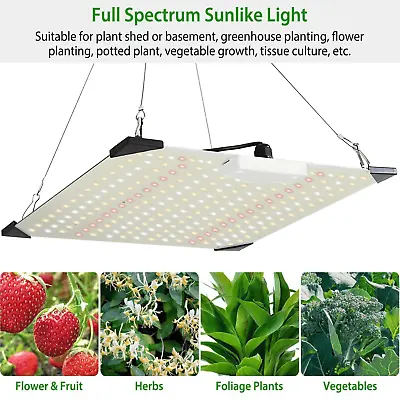  1000W Grow Light Full Spectrum LED For Indoor Plant Growth 3x3 Ft Coverage Area • $35.69
