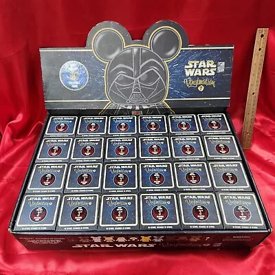 Disney Vinylmation STAR WARS SERIES 1 Case Of 24 Mini Figure Boxes • $159.99