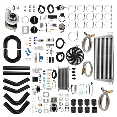 $986.48 • Buy GT45 Turbo Intercooler Kit Boost 600-800HP 1.05 A/R T4 3.5   V-Band Flange