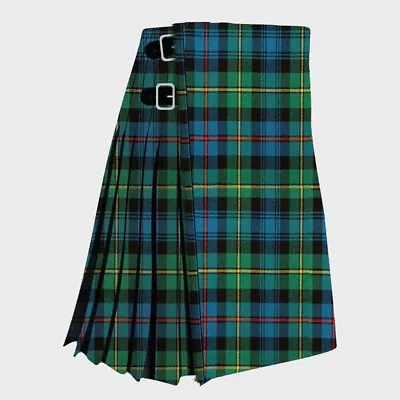 Baillie Ancient Tartan Kilt Men's Tartan Handmade Kilt 8 Yard • £86