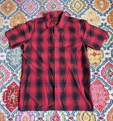 £15 • Buy Obey Clothing Short Sleeve Check Shirt Small