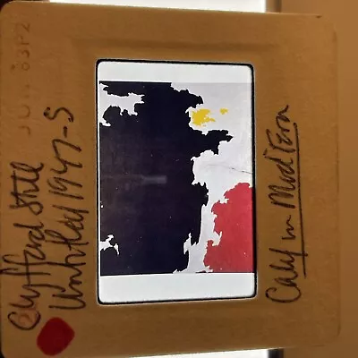 Clyfford Still “Untitled  35mm Art Slide Abstract Expressionism • $14.95