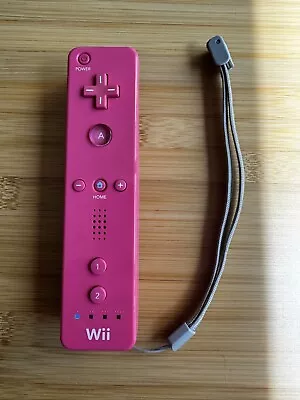 Genuine Nintendo Wii Remote Pink (Not Motion Plus) • $20