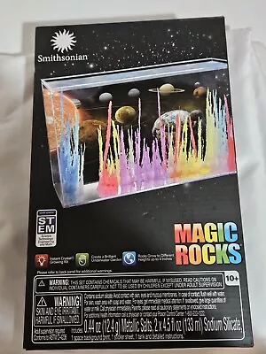 Smithsonian ~ Magic Rocks ~ Instant Crystal Growing Kit ~ Earth Science STEM • $11