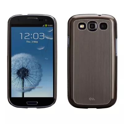 Case-Mate Barely There Case For Samsung Galaxy S3 - Brushed Aluminum Silver • $8.49