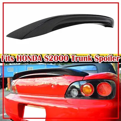 00-09 Real Carbon Fiber Fit For Honda S2000 Oe Type Rear Trunk Spoiler Wing • $199