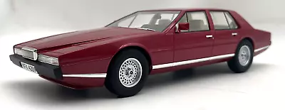 1985 Aston Martin Lagonda S2 Red Metallic In 1:18 Scale By Cult Models • $249.95