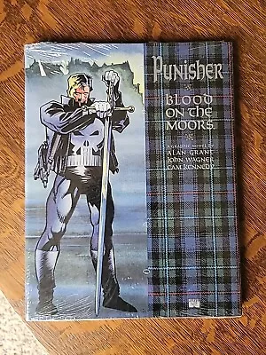 Marvel Graphic Novel Punisher Blood On The Moors HC In Wrap 1st Print 1991 Y306 • $9