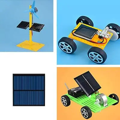 £0.01 • Buy Mini 6V 1W Solar Panel Solar System DIY For Light Toys Cell Chargers New P7O9