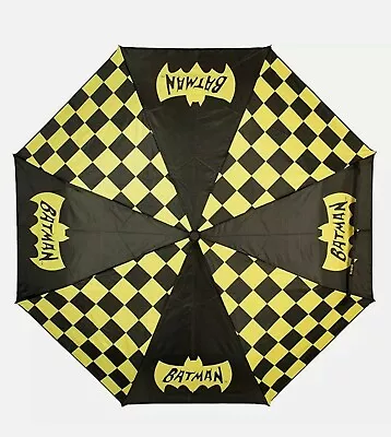 Bioworld 42” Batman Rain Umbrella Auto Open Classic 1960’s Comic & TV Show • $1.99