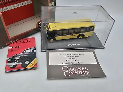 £9 • Buy Corgi 97836 Original Omnibus Co OOC Leyland PS1 Bus E. Yorkshire 1:76 00 Gauge
