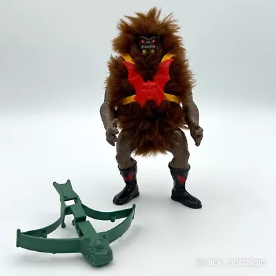 1985 Mattel Masters Of The Universe Grizzlor Dark Face Variant MOTU Complete • $124.99