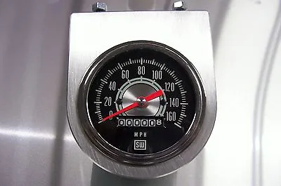 Speedometer Bezel Tachometer Bracket 3 3/8  Gauge Dash Mount Bracket Tac Brace • $40