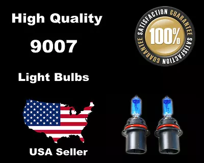 USA Seller Xenon Gas Headlight Light Bulb -100w Super White 9007 High/Low Beam-A • $9.99