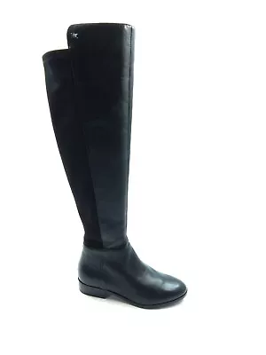 Michael Kors Women's Bromley Flat Black Boots Size 5.5 M • $74.99