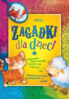 £5.49 • Buy Zagadki Dla Dzieci GREG Książka Dla Dzieci Polskie Książki Ksiazki Po Polsku