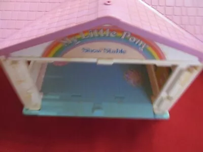 Vintage 1983 My Little Pony Show Stable   G1 Stable With Box • $39.99