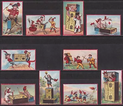 10 Old Matchbox Labels Sweden  Pigmy Set  • $9.99