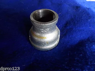 2  X 1-1/4  Galvanized Reducer Coupling Bell Reducer (1PC)LOW S/H FEE MIN. ORDER • $6.50