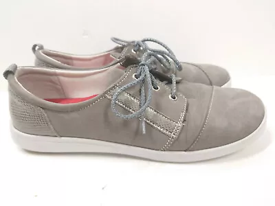 SAS Womens Size 9 N Tripad Comfort Lace-up Sneakers Shoes Gray USA • $34.99