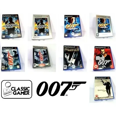 £4.90 • Buy James Bond 007 Games PS2 VG