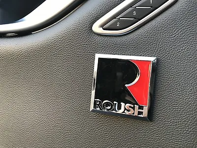 1x 3D ROUSH INTERIOR Metal Emblem Badge Sticker • $15.83