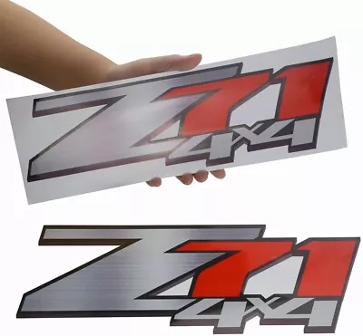 Z71 4x4 (Set Of 2 Decals) - F - 1500 2500 HD Stickers (Z71 4x4 Original) • $15.99